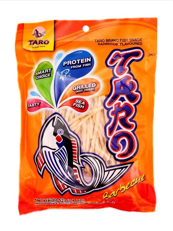 Snack di pesce gusto Barbecue - TARO 52g.